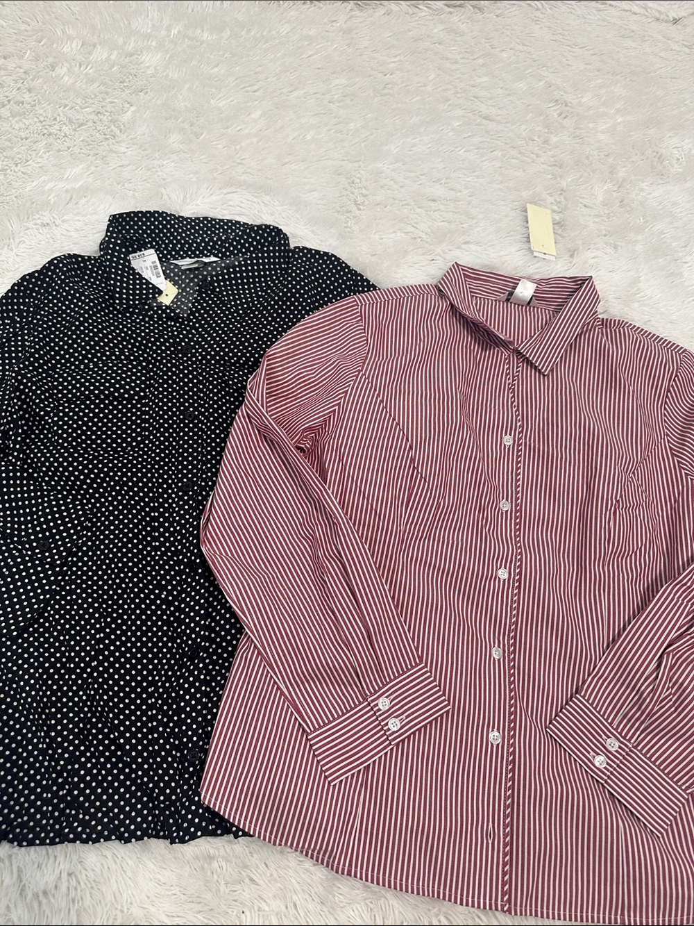 🥕 Bundle of 2 NWT Christopher & Banks Button Up Shirts XL